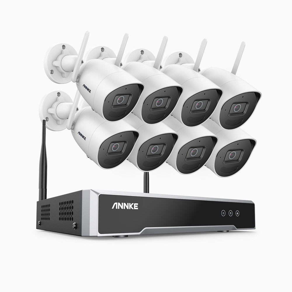 WS500 Kit Videosorveglianza Wireless 8 Canali con 8 Telecamere 5
