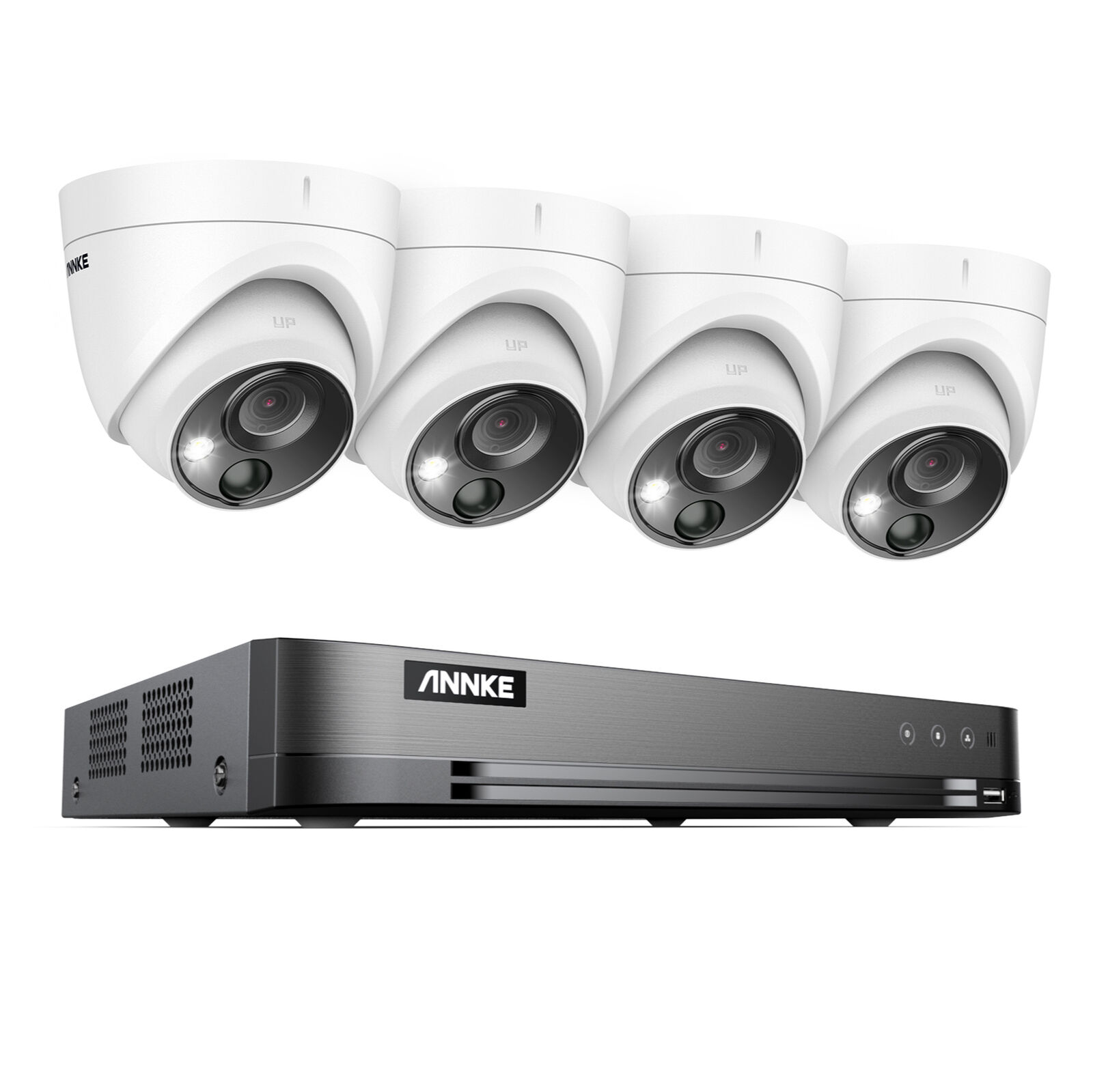 ANNKE 8CH 4K DVR 5MP PIR Security Camera System Person